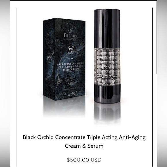 Black Orchid Anti-Aging Cream & Serum